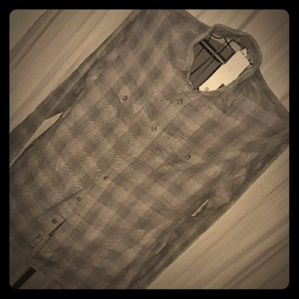 Mens long sleeve button down